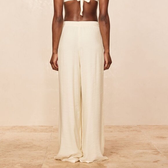 Monday Swimwear - Tahiti Pant - Ivory - Picture 2 of 5